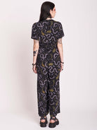 FLORAL SNAKE JUMPSUIT