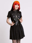 MOON GARDEN BABY DOLL DRESS