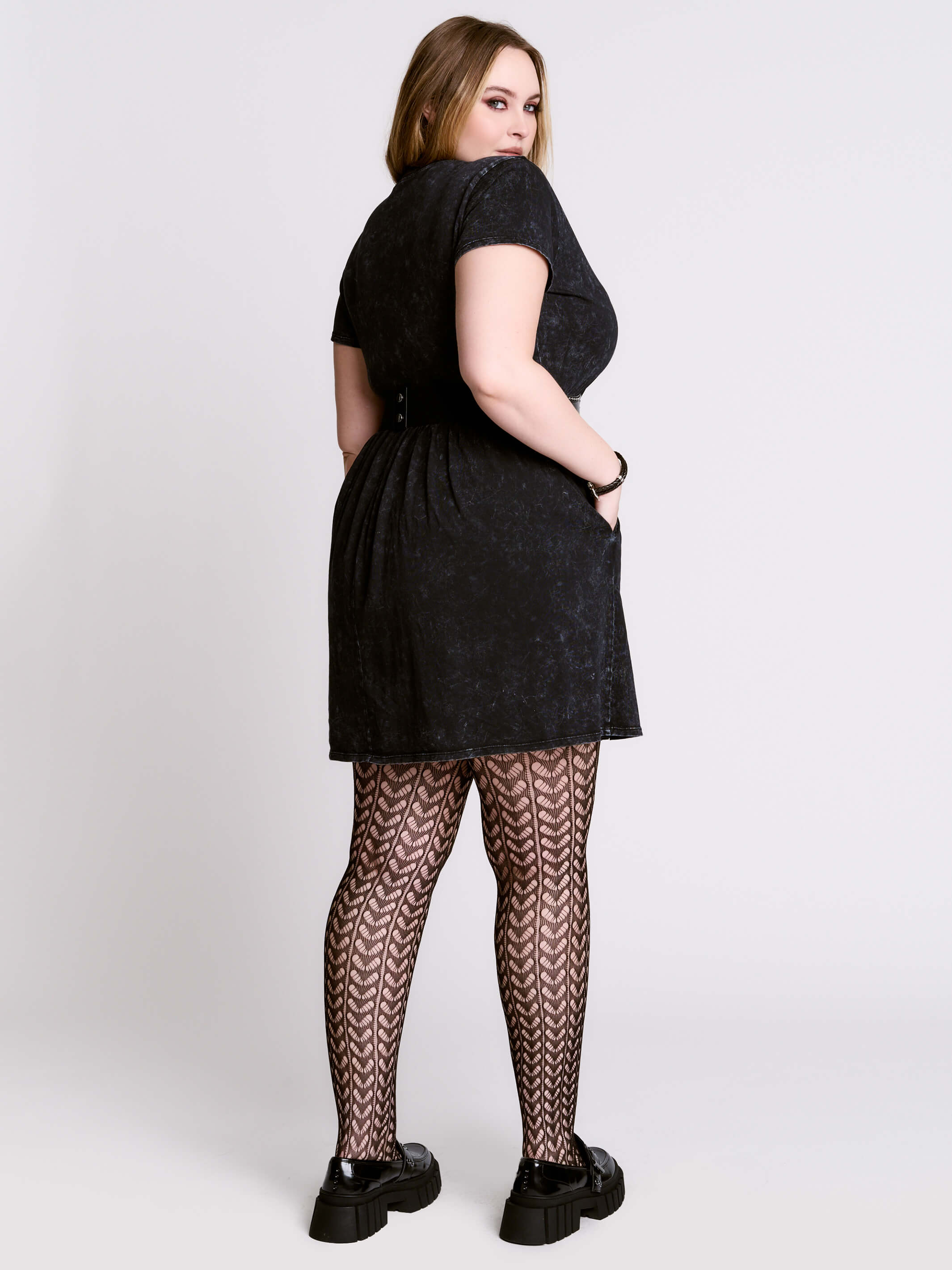 MOON GARDEN BABY DOLL DRESS