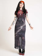 GRAVEYARD MESH DRESS