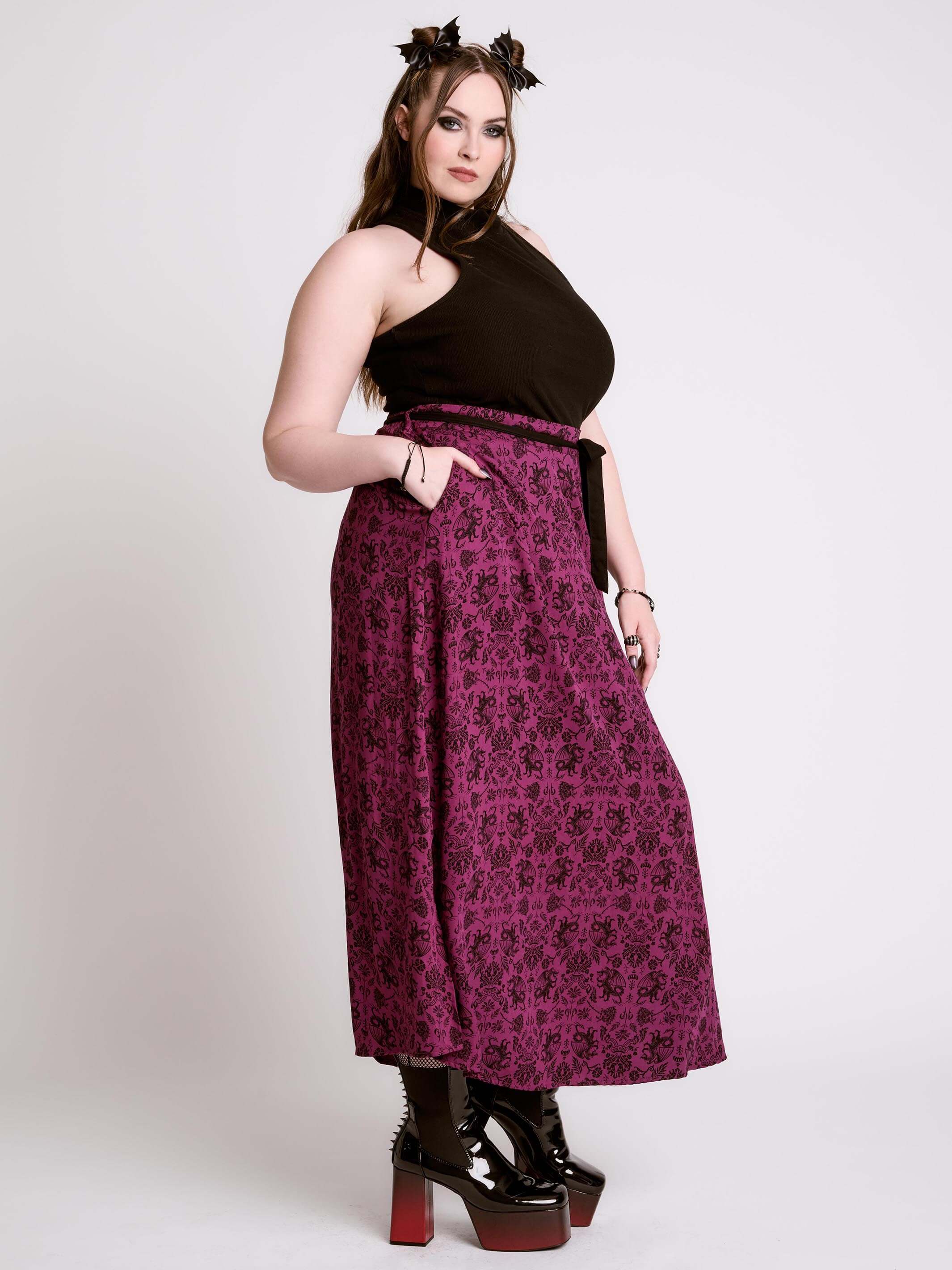 Griffin Midi Skirt