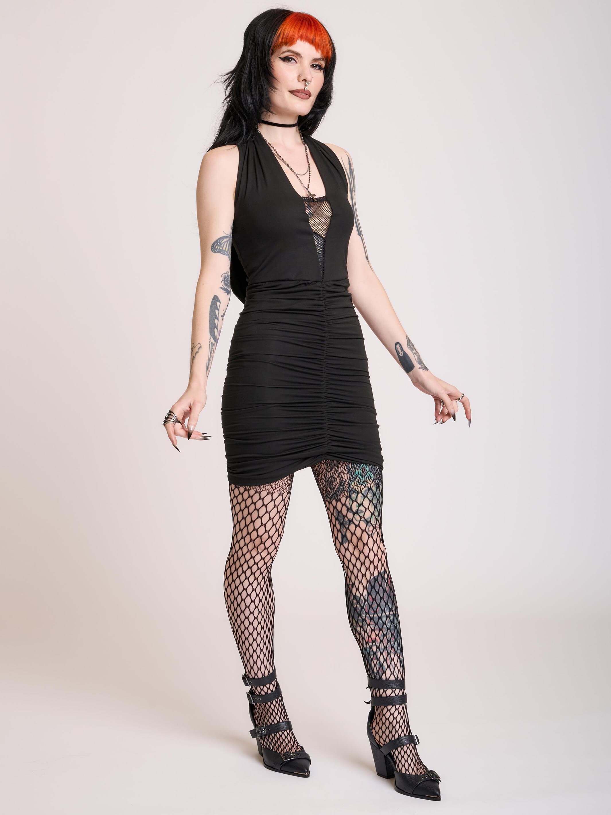 Hooded cocktail Dress