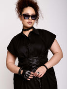 Corset Shirt Dress
