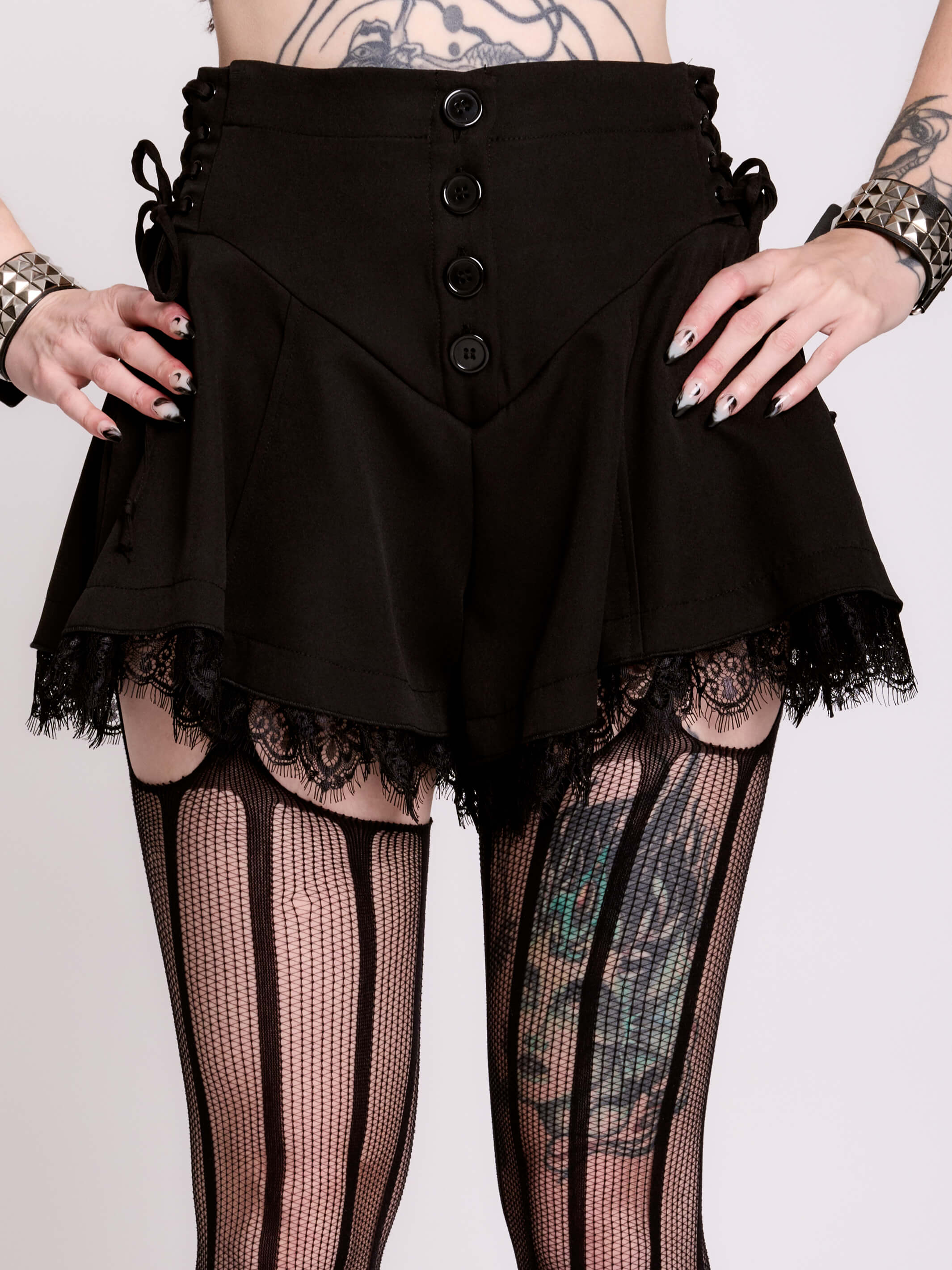 Lacey Tie Up Shorts