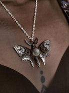 Lunar Moth Necklace