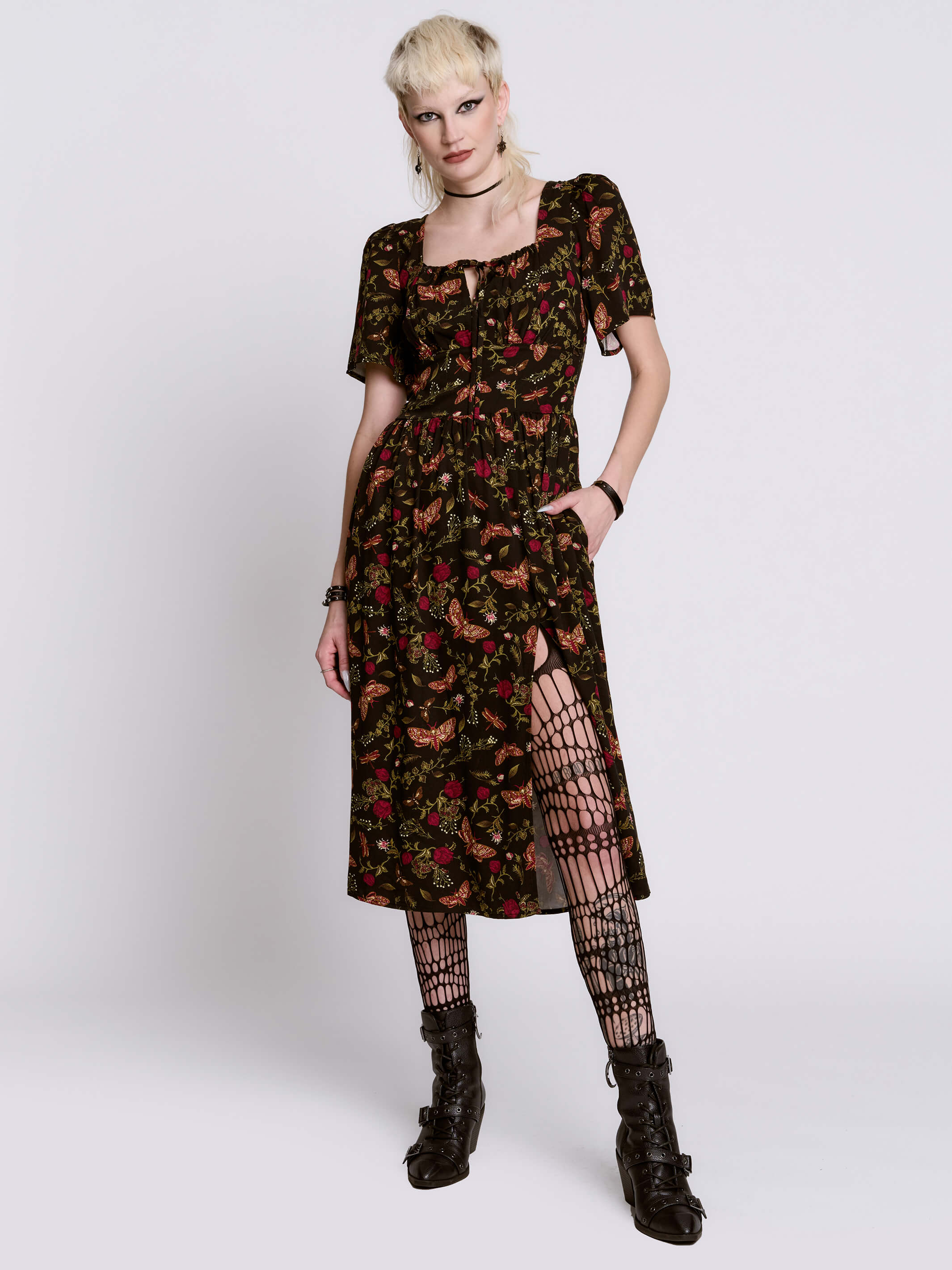 MOTH TO THE FLAME MAIDEN DRESS