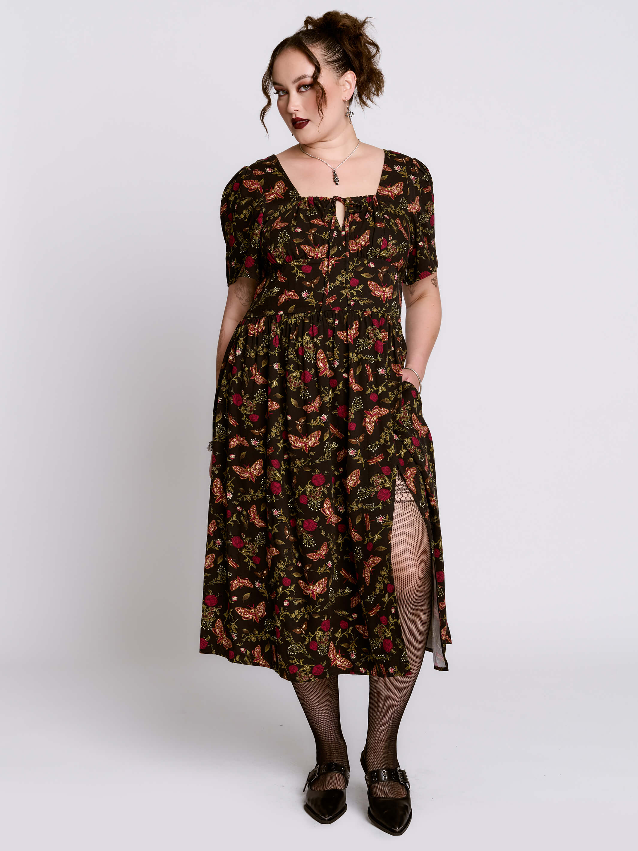 MOTH TO THE FLAME MAIDEN DRESS