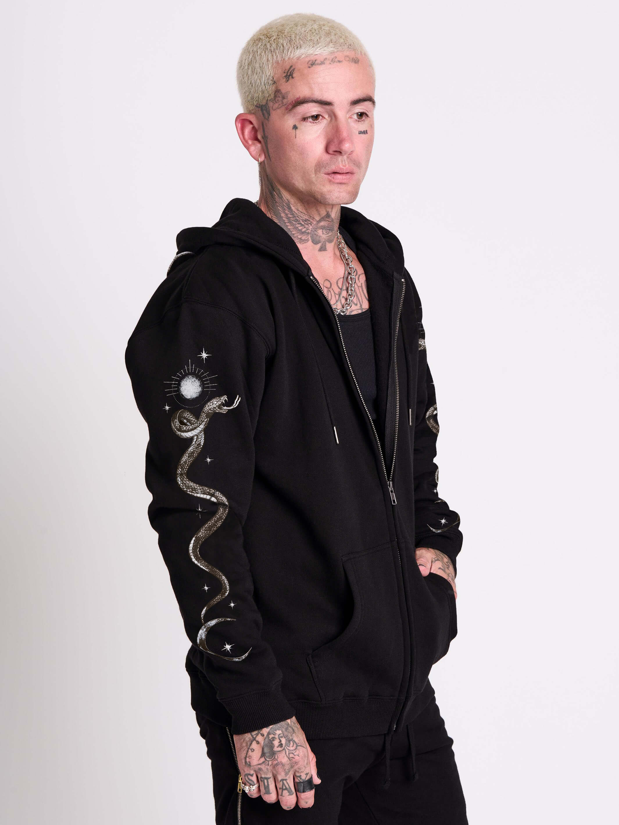 Medusa Zip Up Hoodie