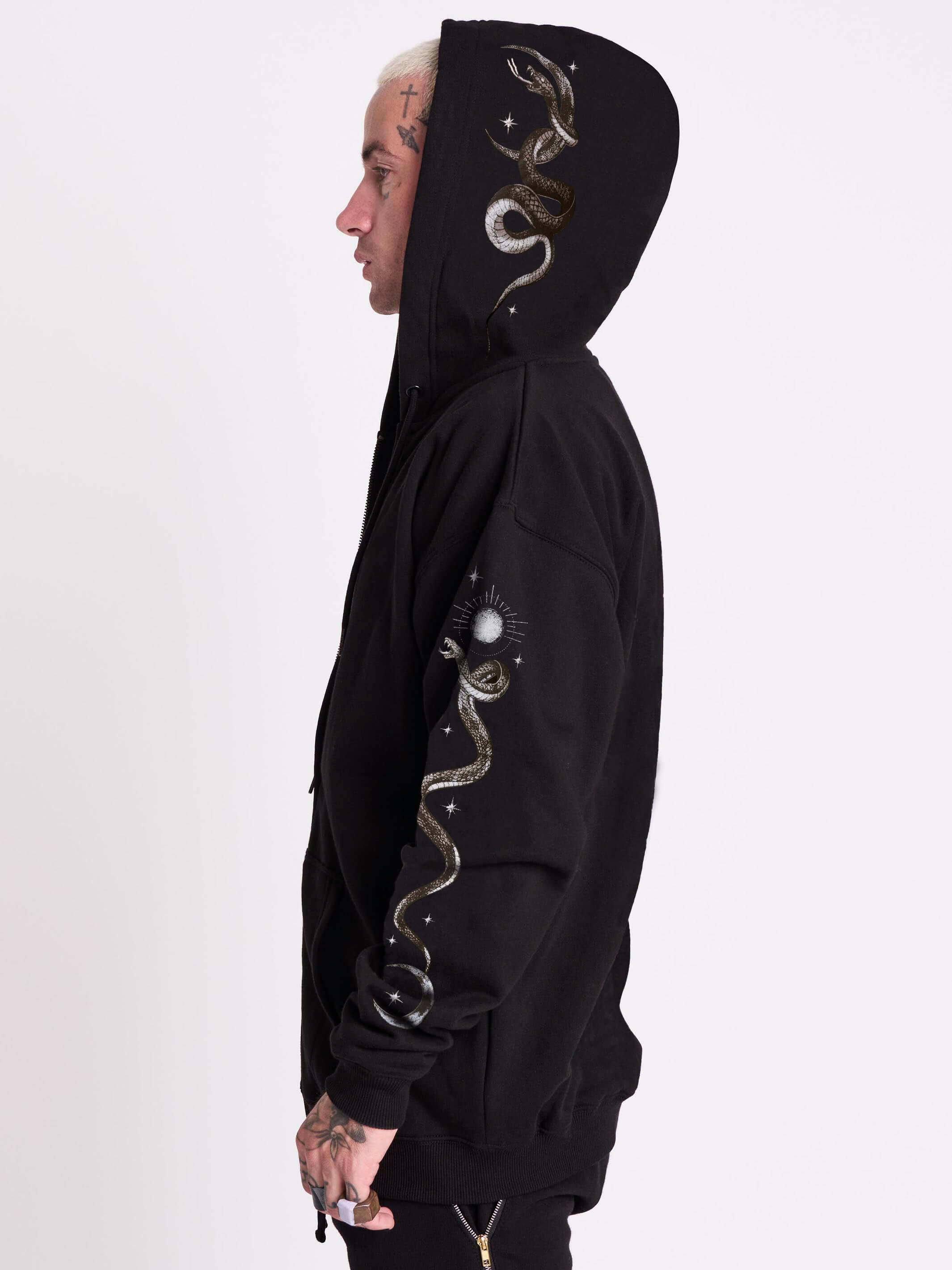 Medusa Zip Up Hoodie