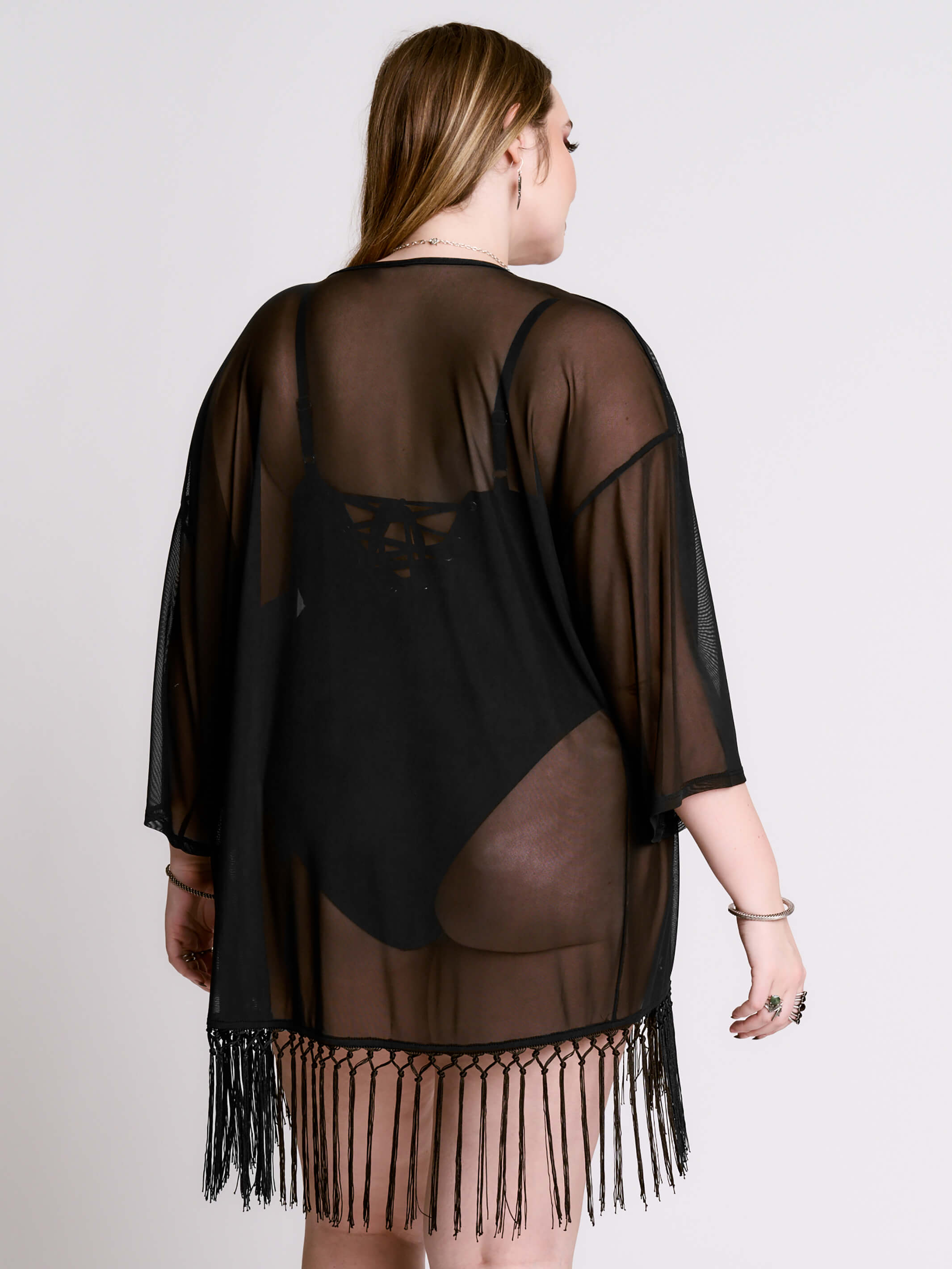 Mesh Kimono