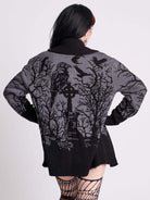 MIDNIGHT RAVEN CARDIGAN