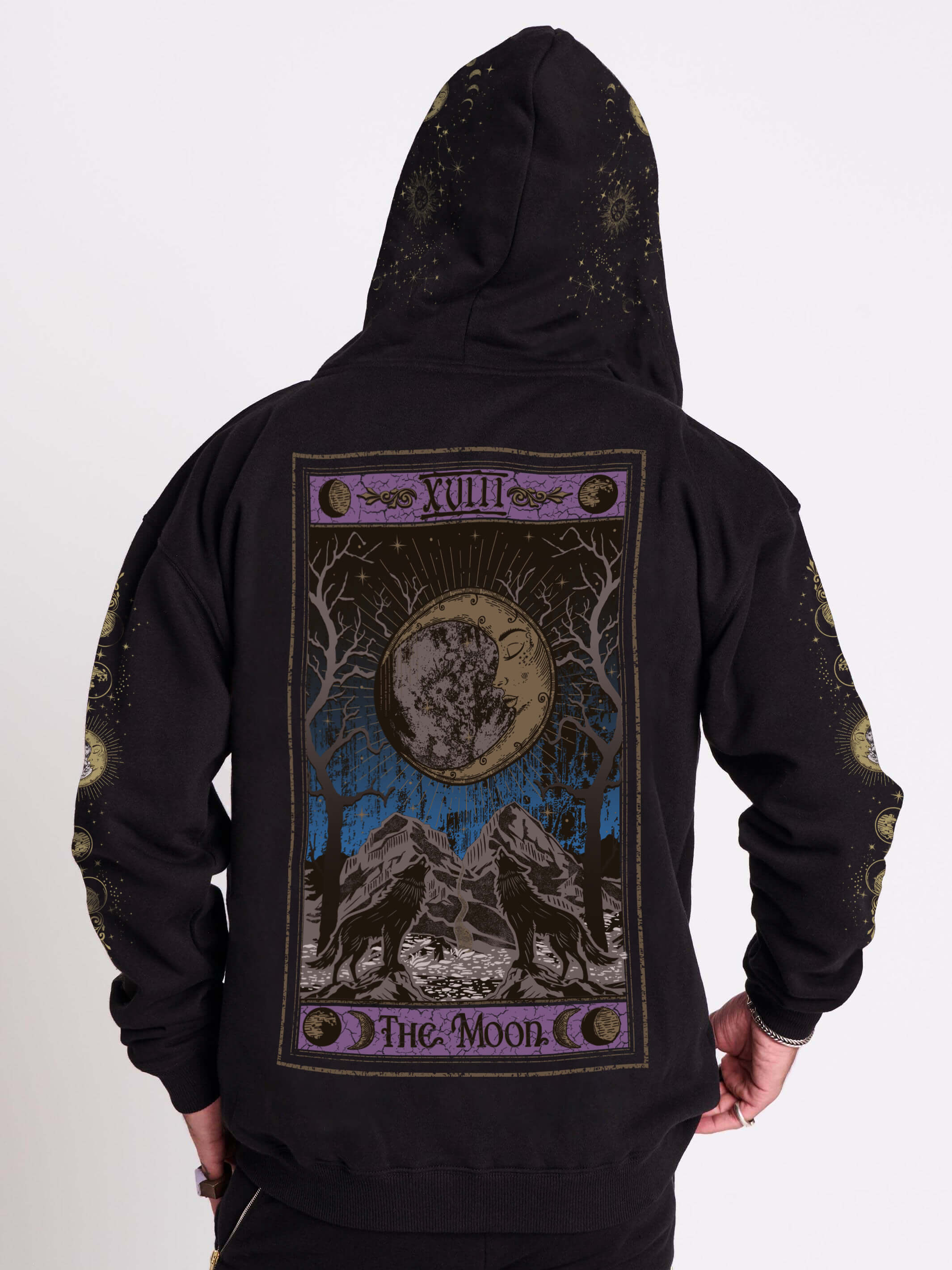 MOON TAROT UNISEX HOODIE