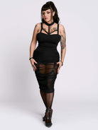 MORTISHA LACE UP CORSET TANK