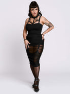 MORTISHA LACE UP CORSET TANK