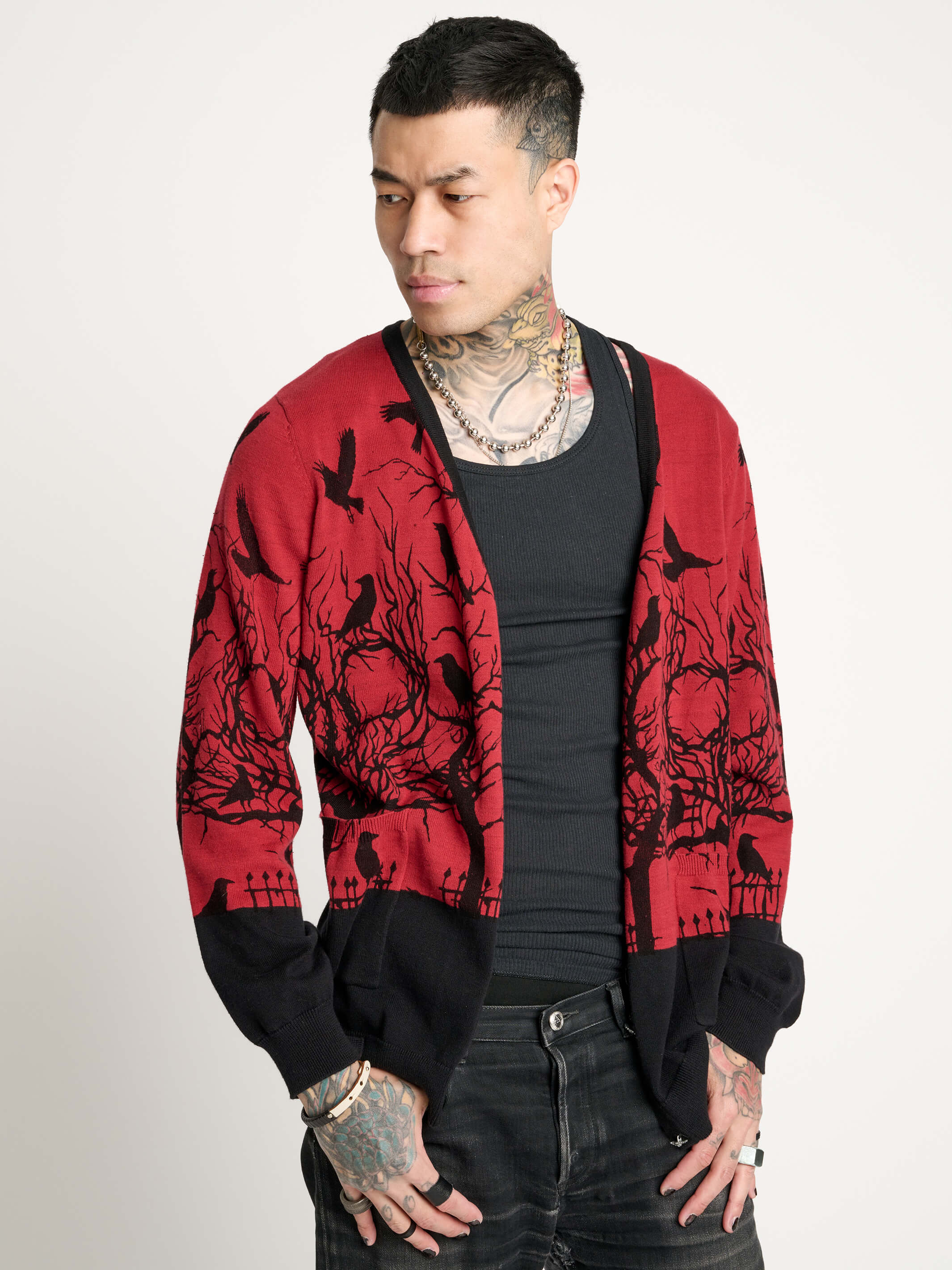 Murder of Crows Cardigan