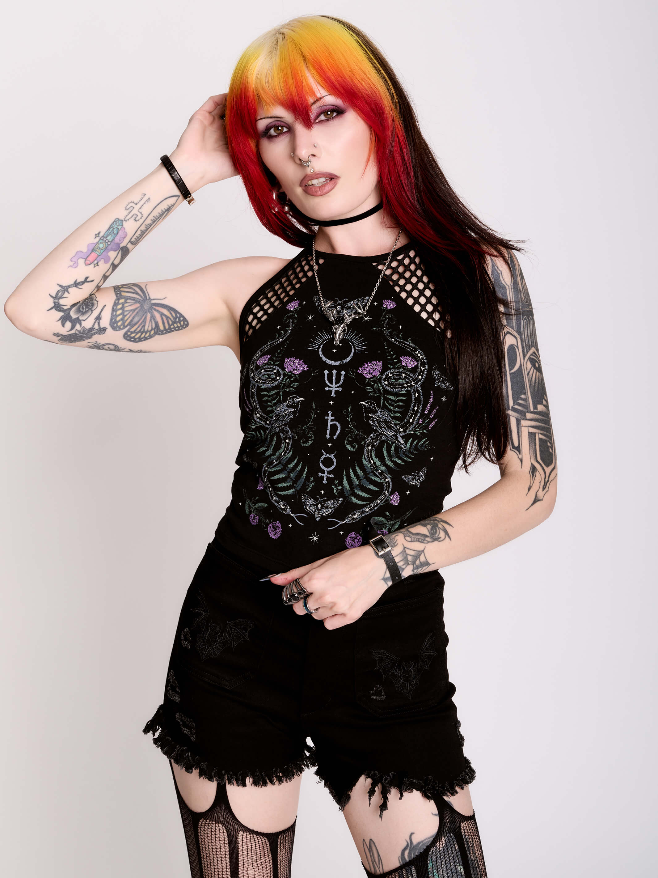 Nocturnal Garden Halter