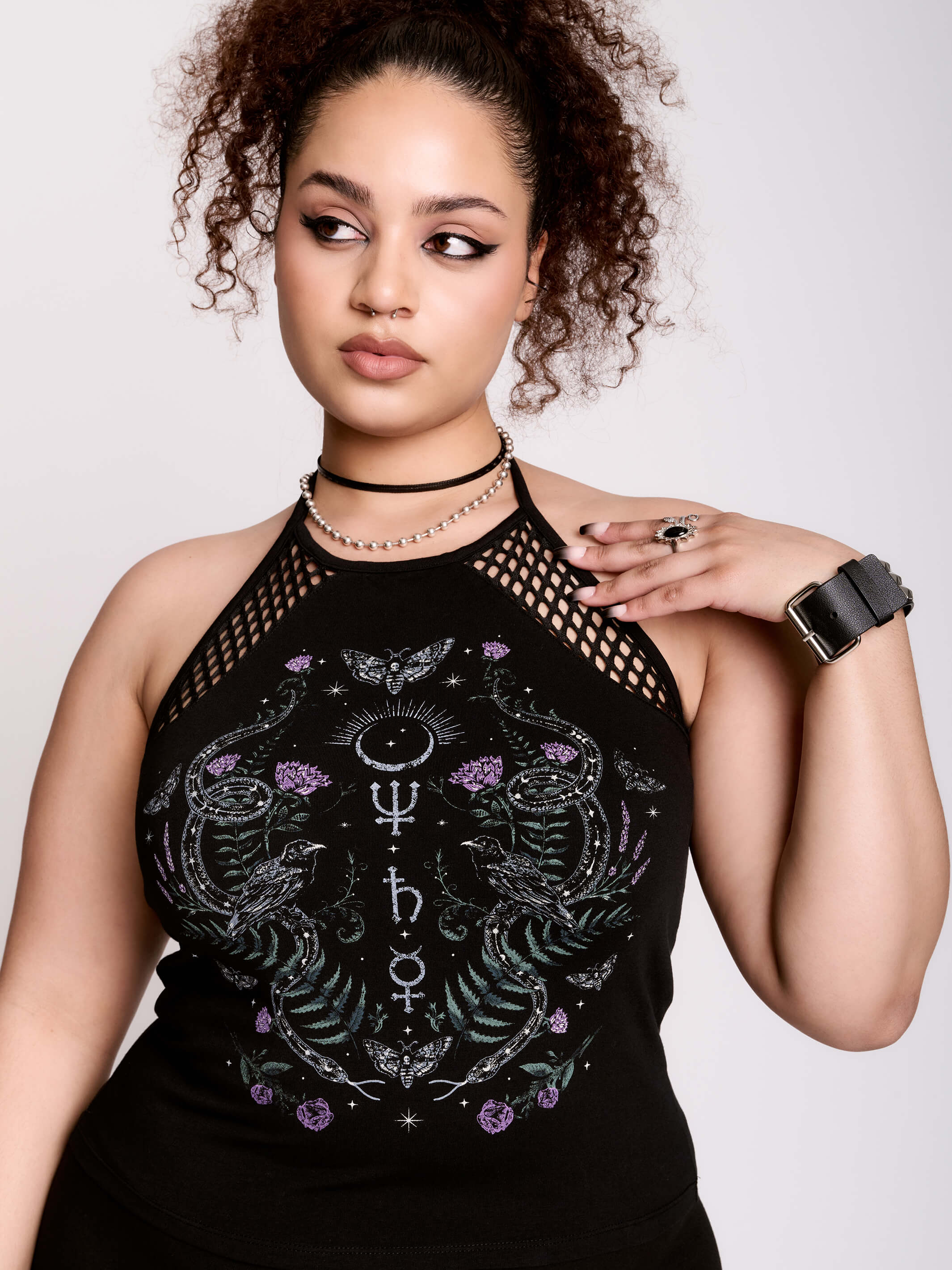 Nocturnal Garden Halter