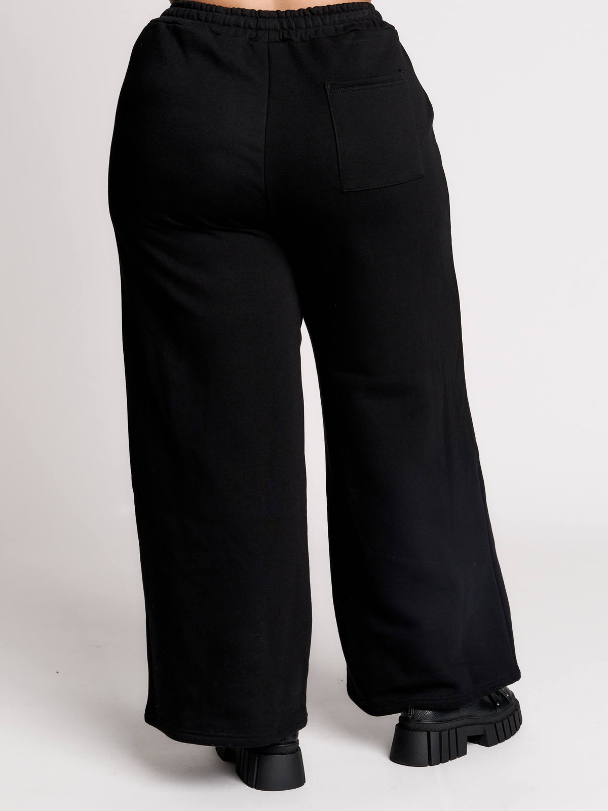 nocturnal garden wide leg jogger