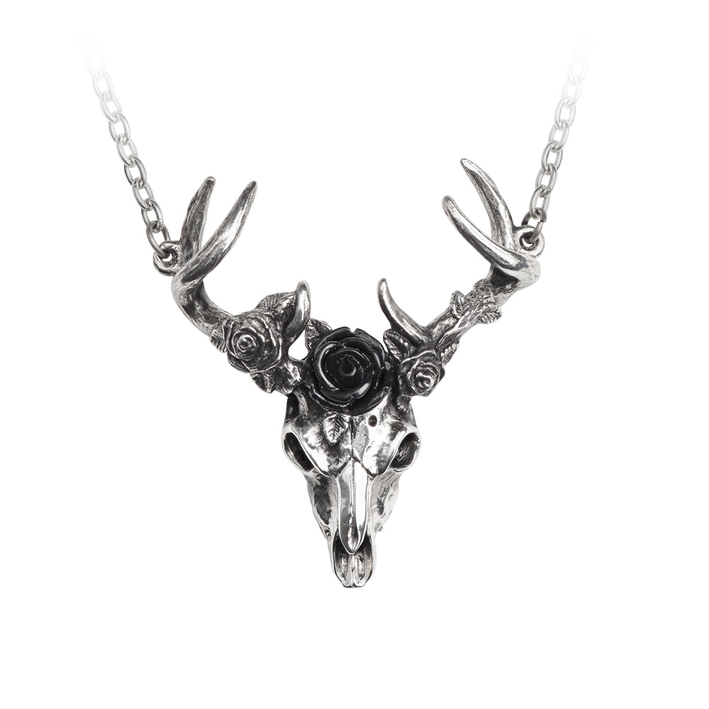 White Stag Necklace