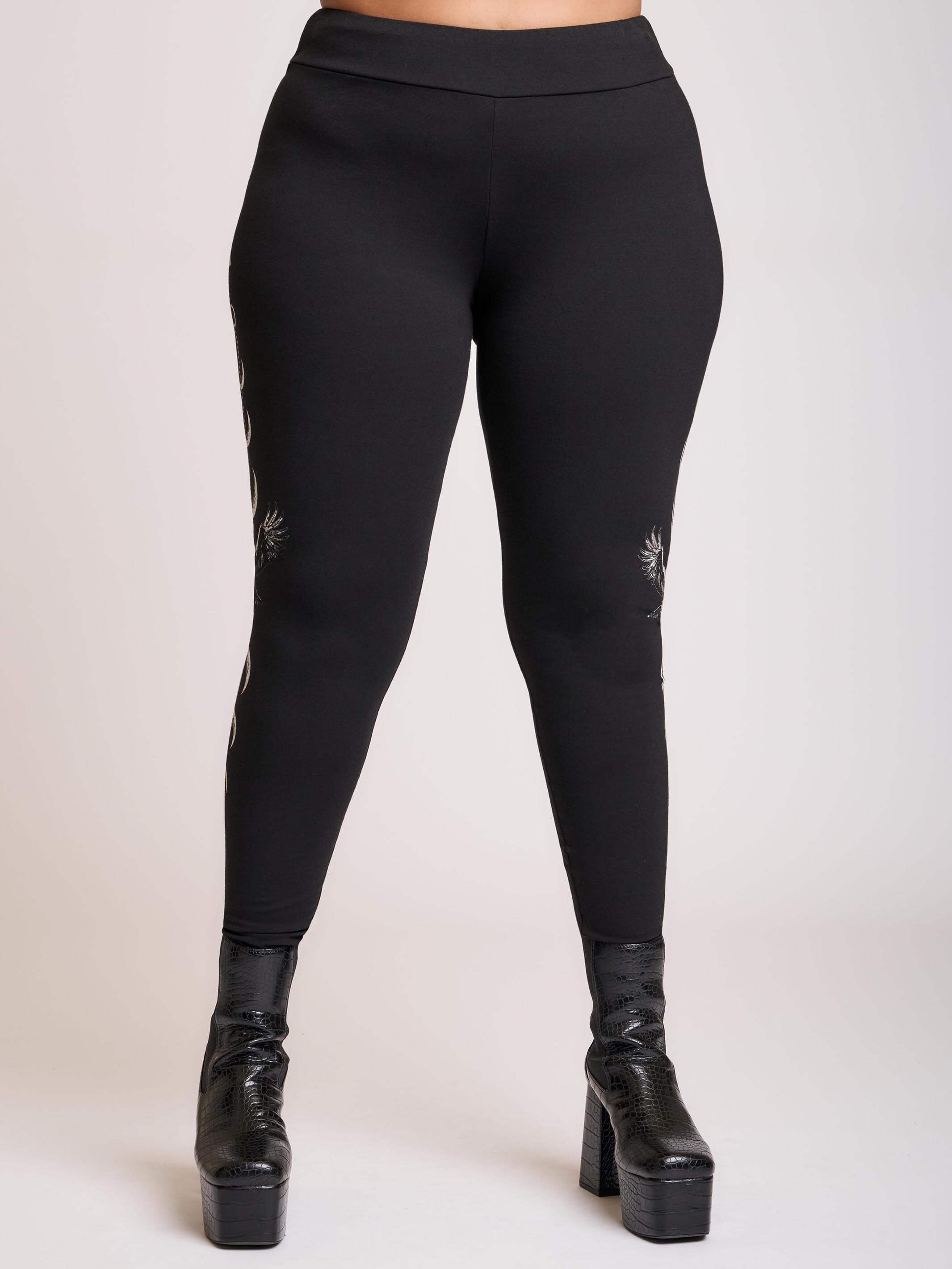 RAVEN MOON PHASE LEGGING