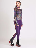 STAINED GLASS MESH TOP