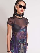 STAINED GLASS TUNIC TOP