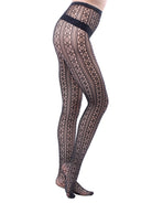 STRIPED LACE TIGHTS