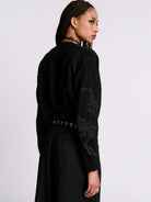 Scorpion Cropped Cardigan