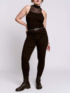 Studded Skinny Jeans