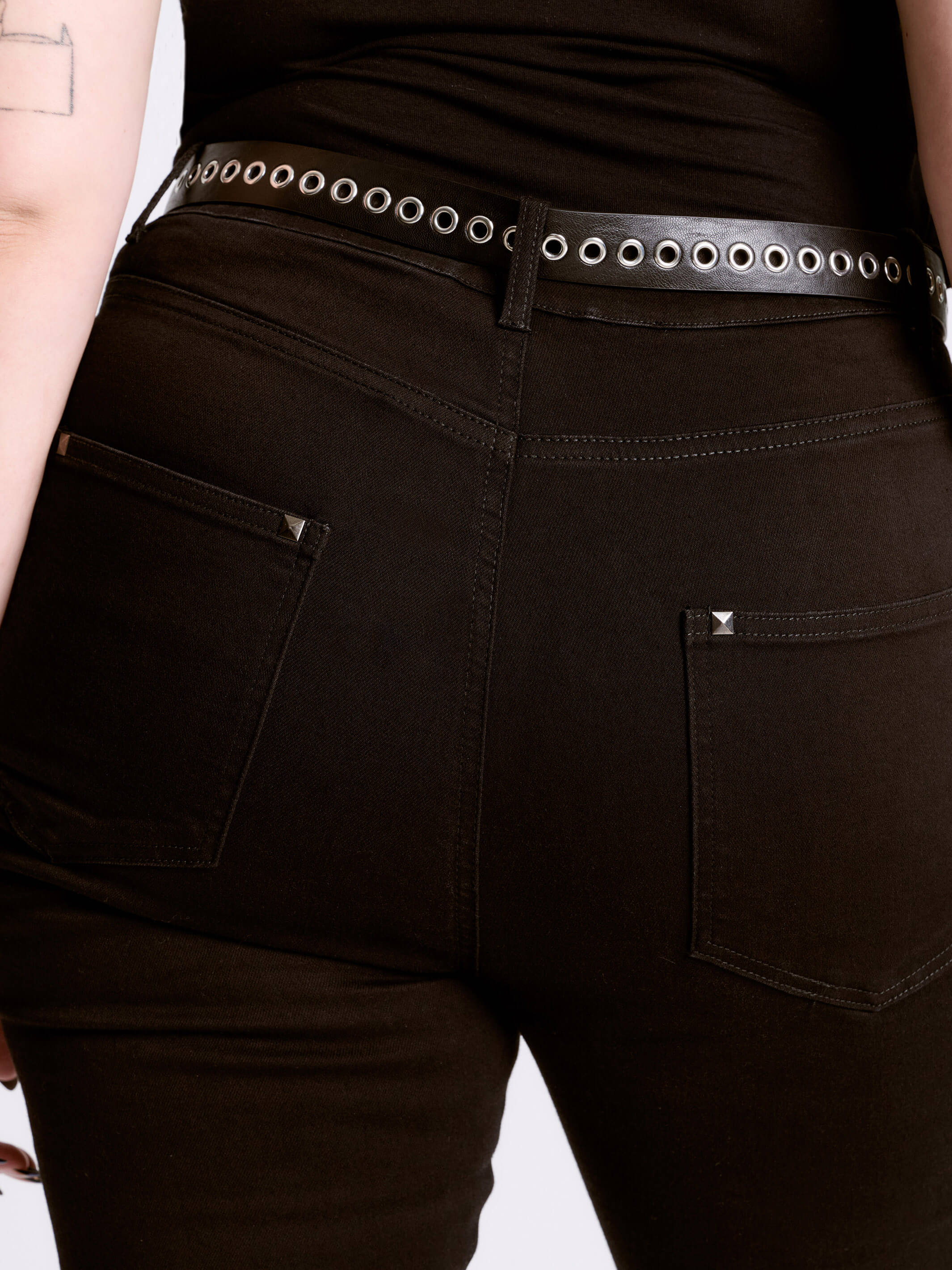 Studded Skinny Jeans