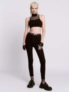 Studded Skinny Jeans