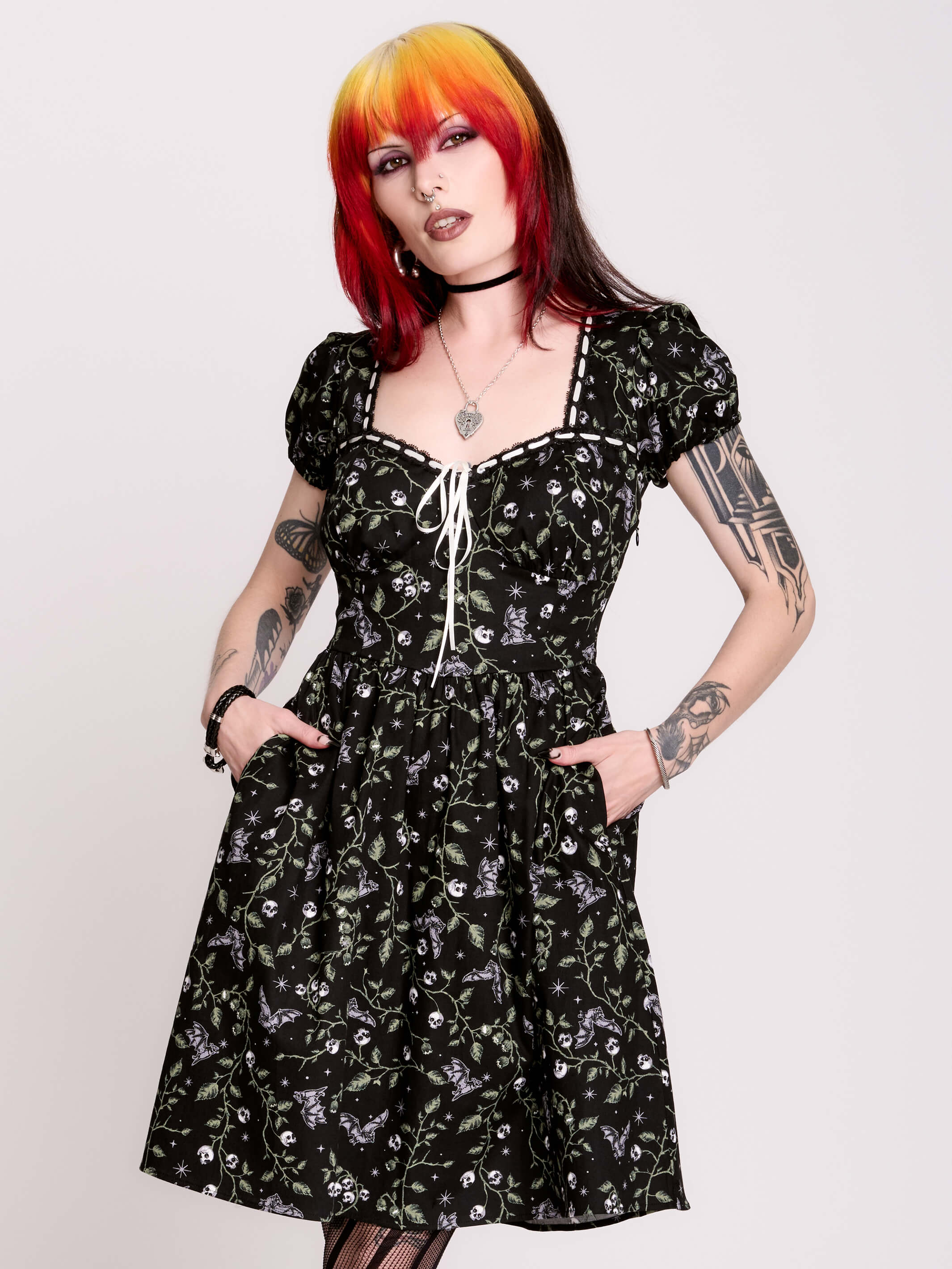 Skull Ivy Maiden dress