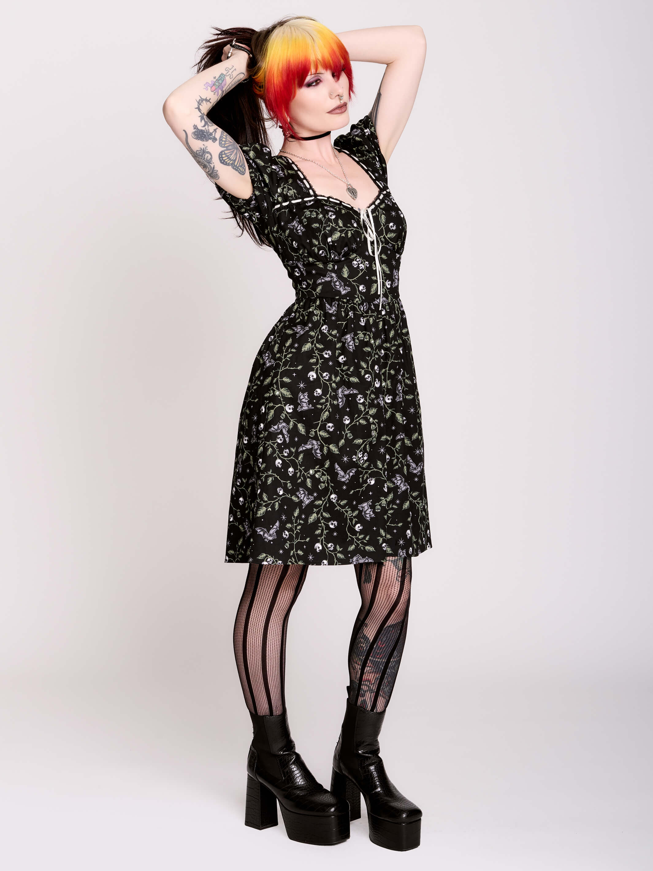 Skull Ivy Maiden dress