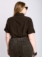 Studded Skull Button Shirt