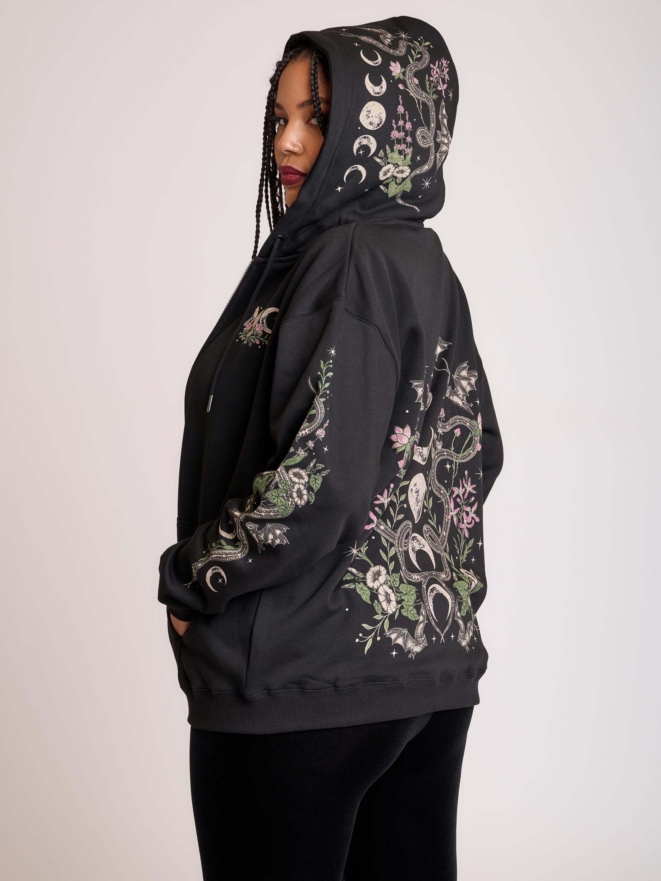 MOON PHASE GARDEN HOODIE