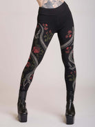 Snake & Roses Legging