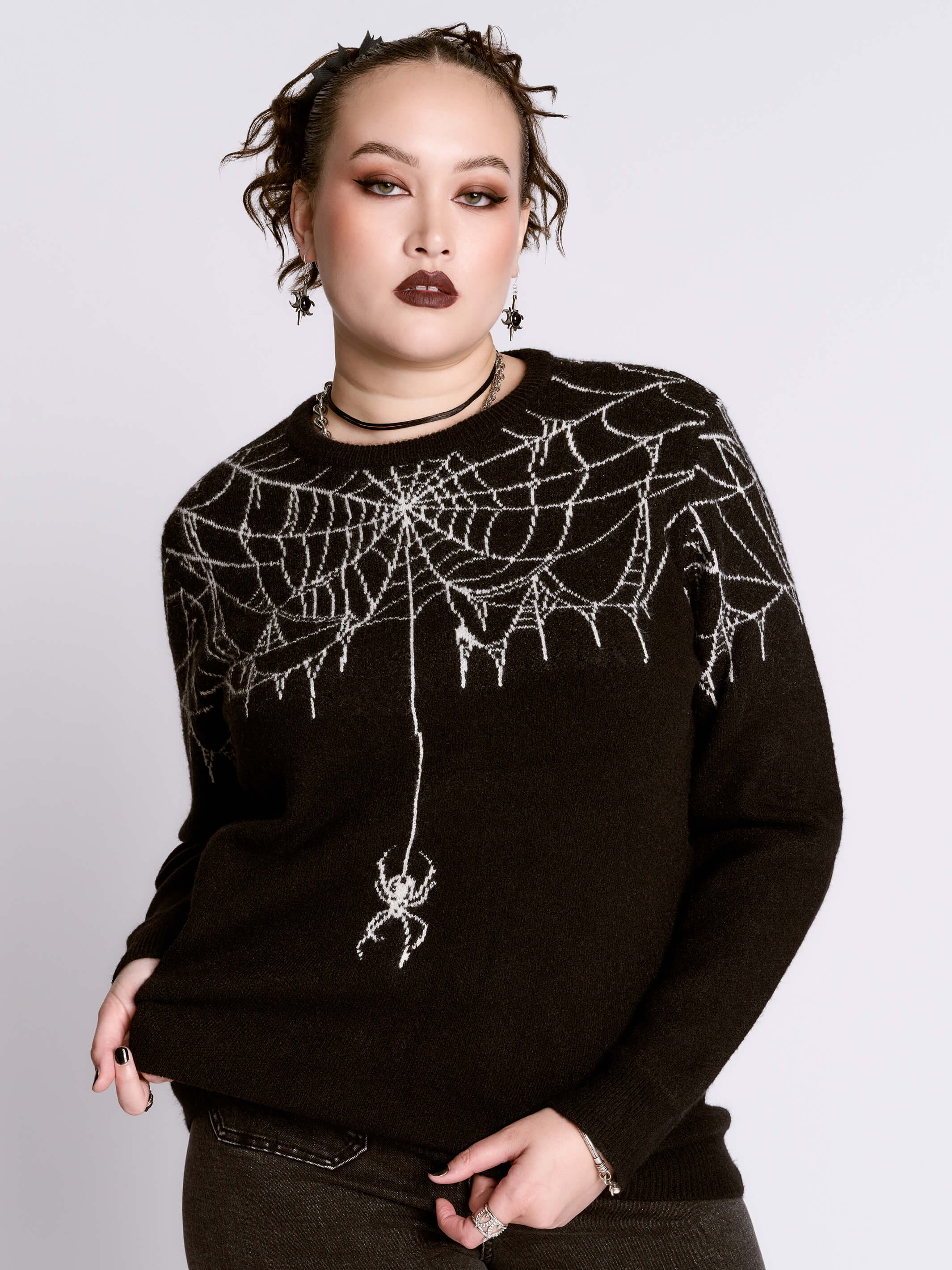 Spider and Web Sweater