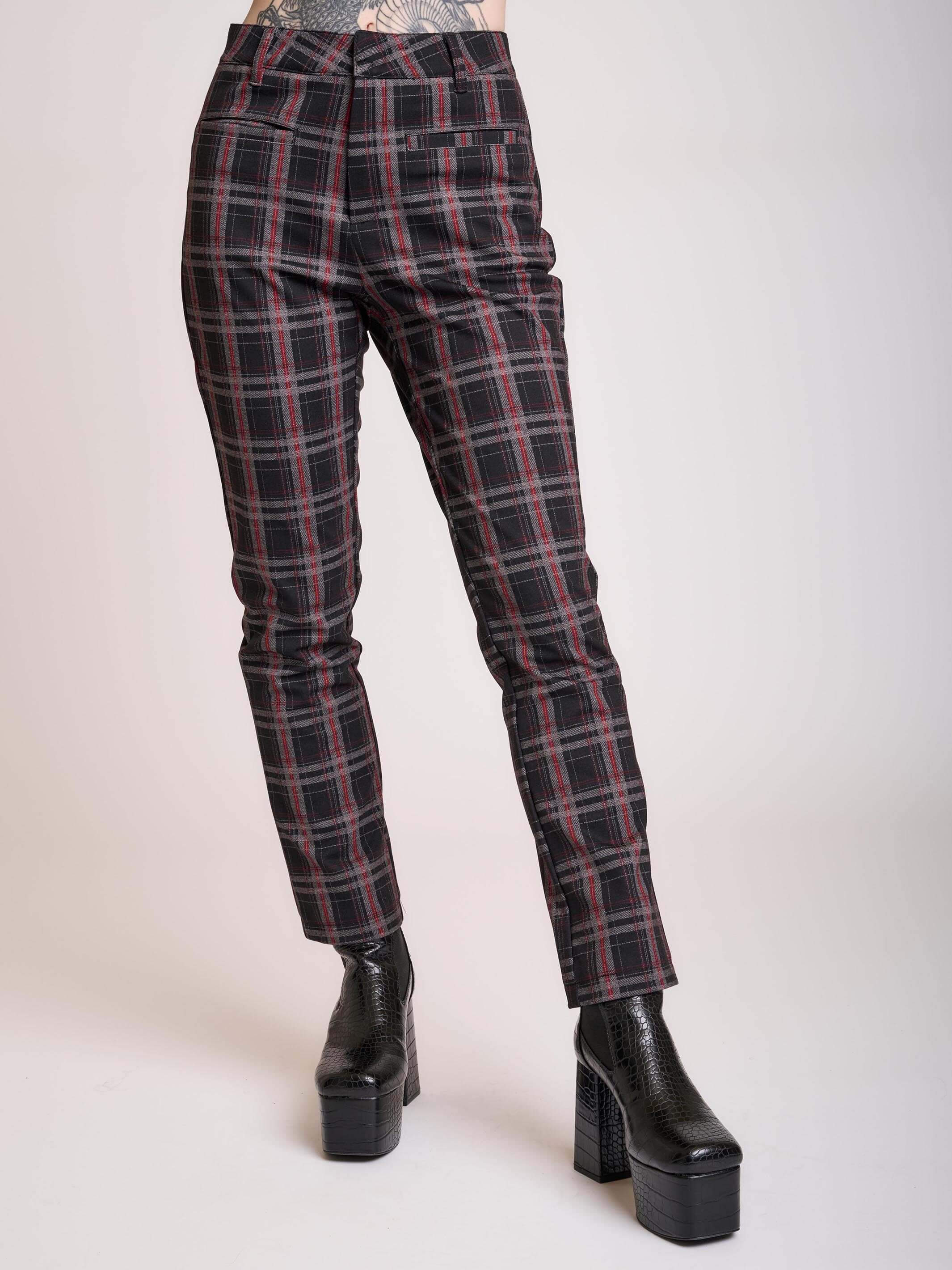 VINTAGE PLAID PANTS