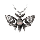 lunar moth necklace