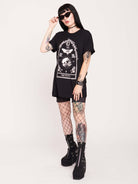 Skull Tarot card t-shirt. 